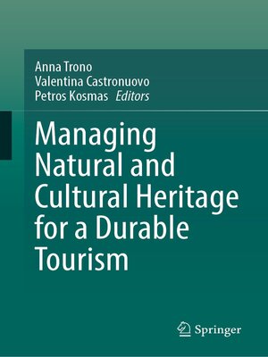 cover image of Managing Natural and Cultural Heritage for a Durable Tourism